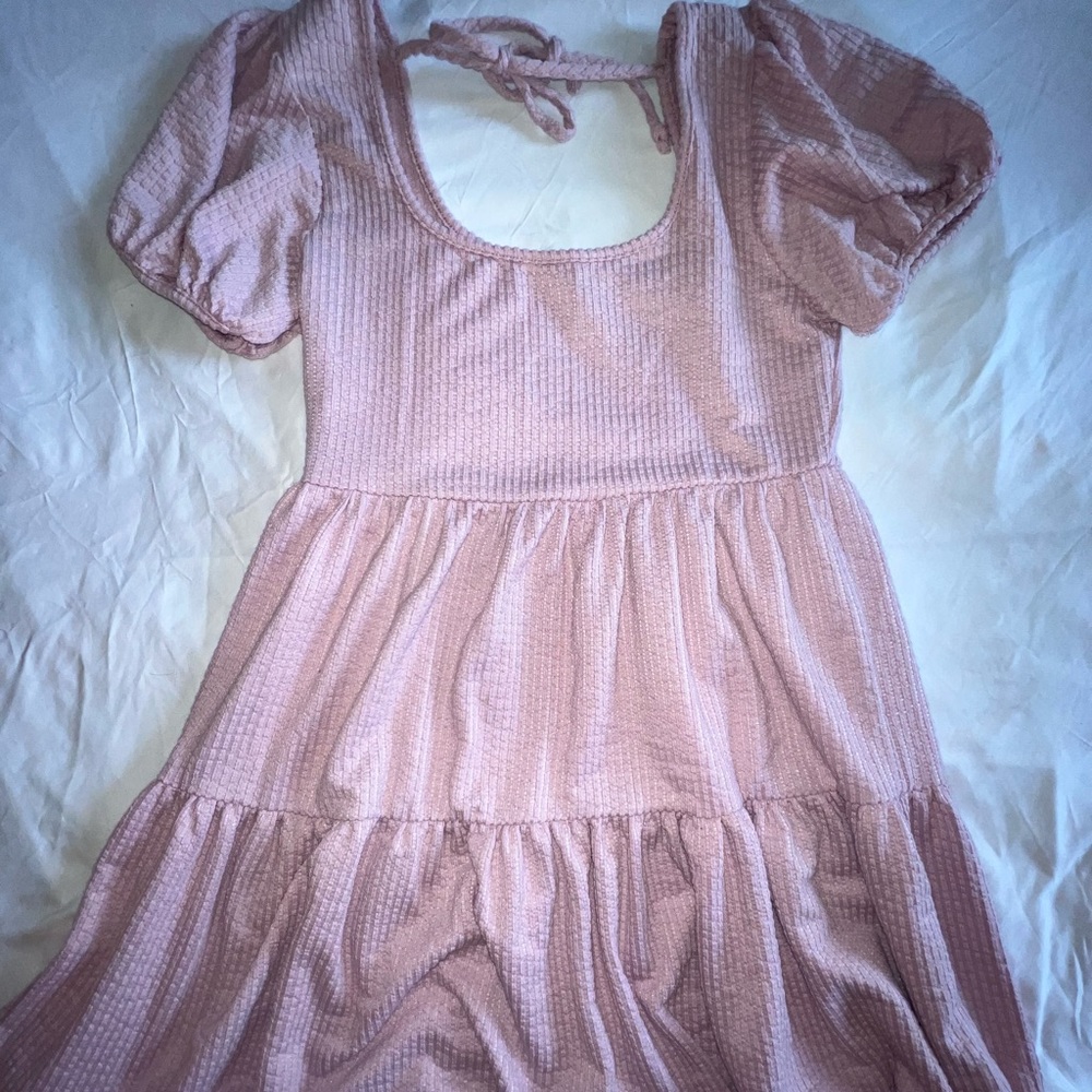 Freemarket Pink Babydoll Dress- Small